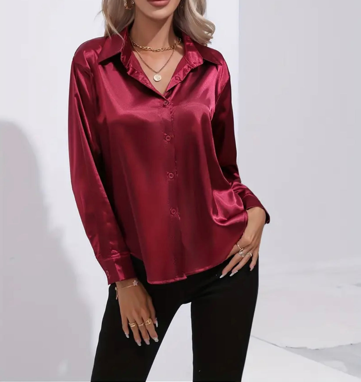 Satin Shirt