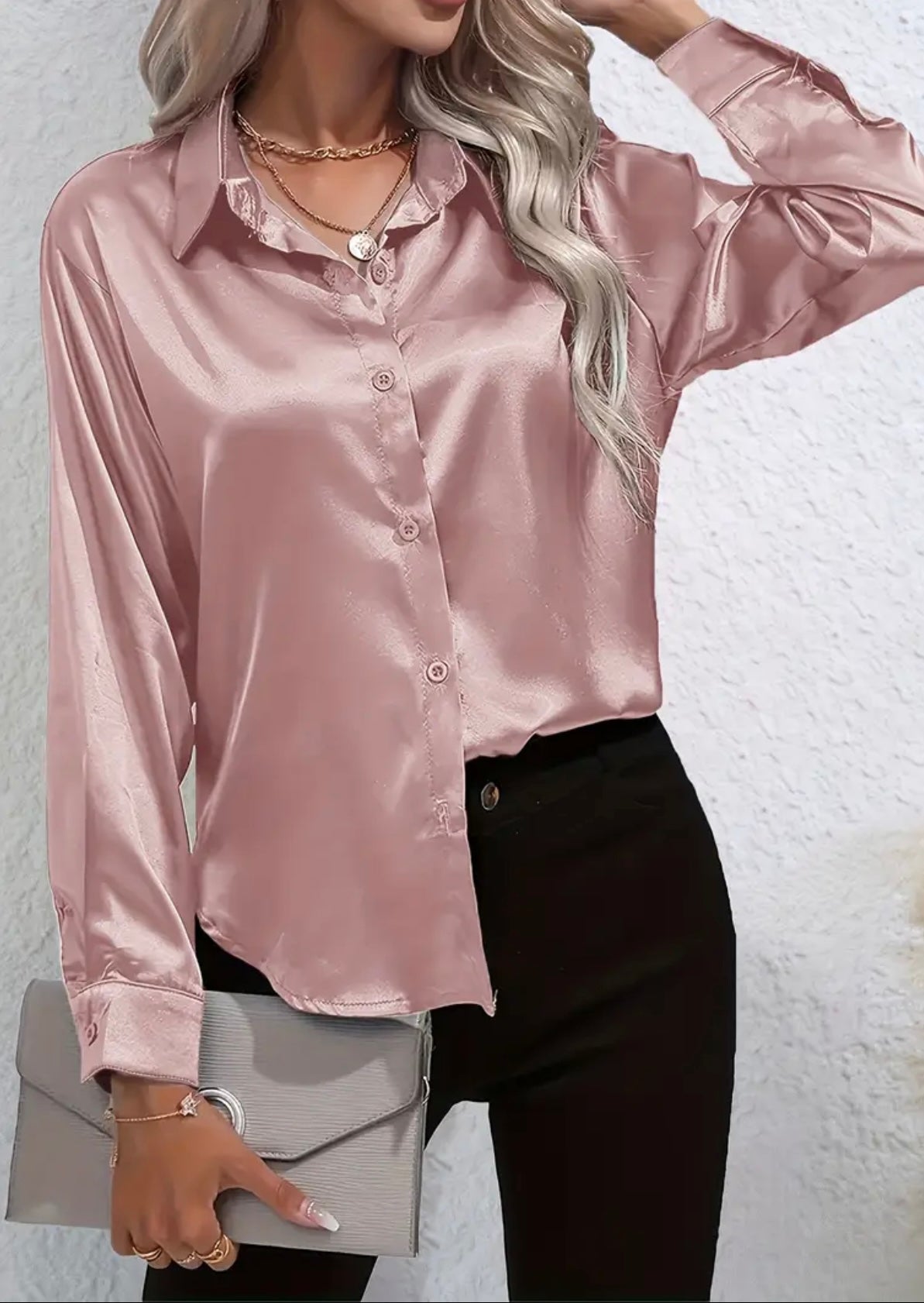 Satin shirt