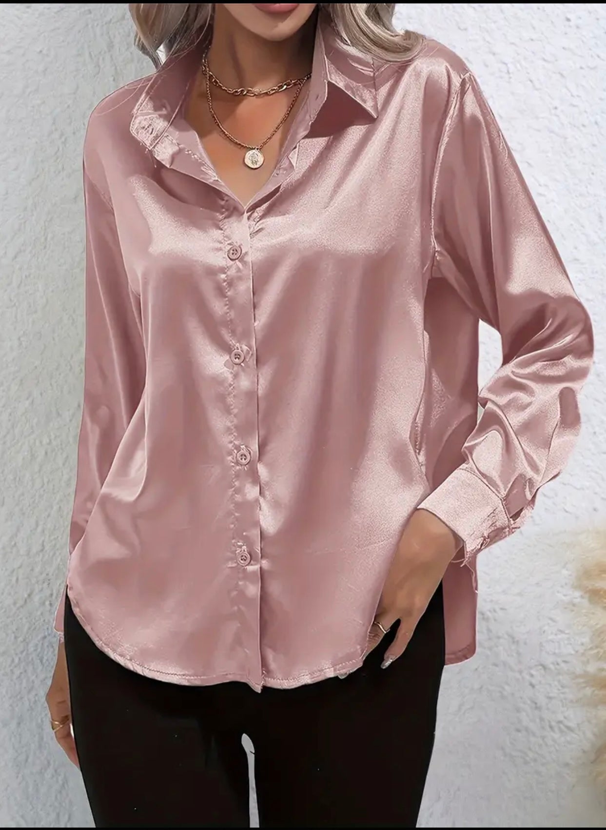 Satin shirt