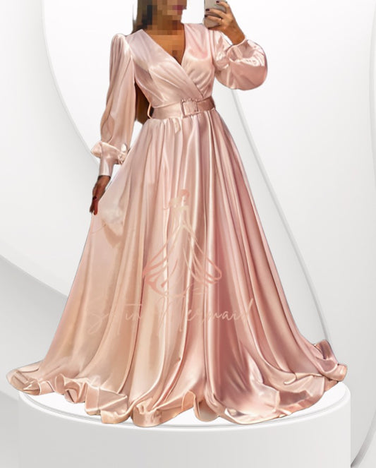 Glamorous Satin Gown