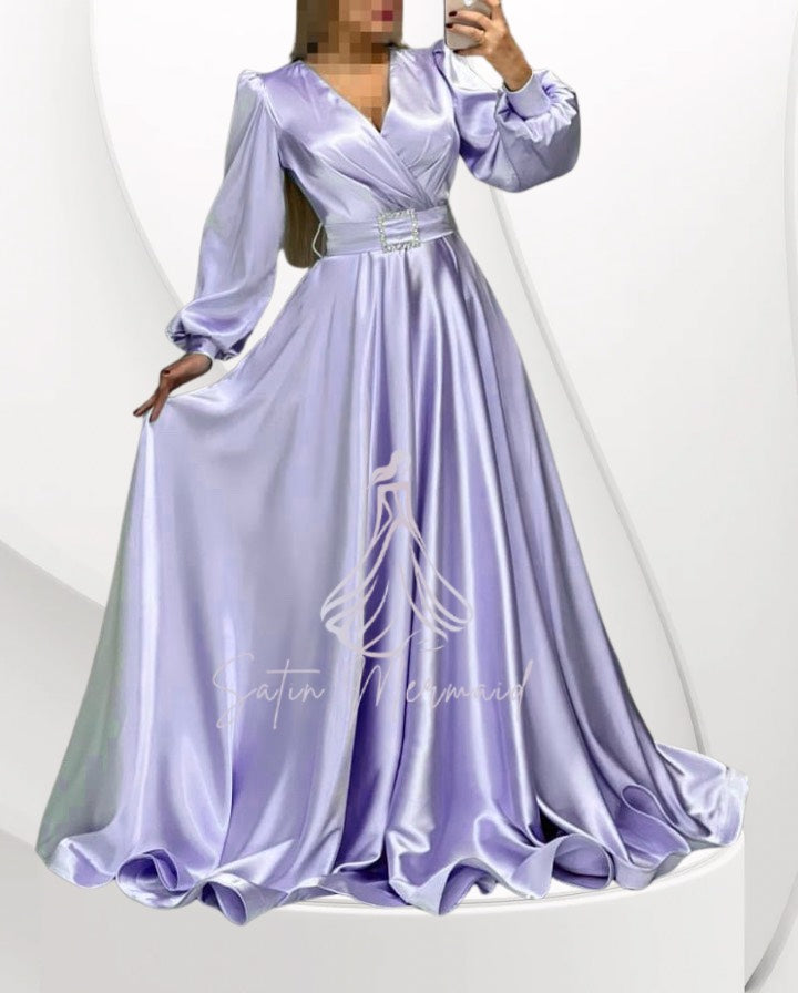 Glamorous Satin Gown